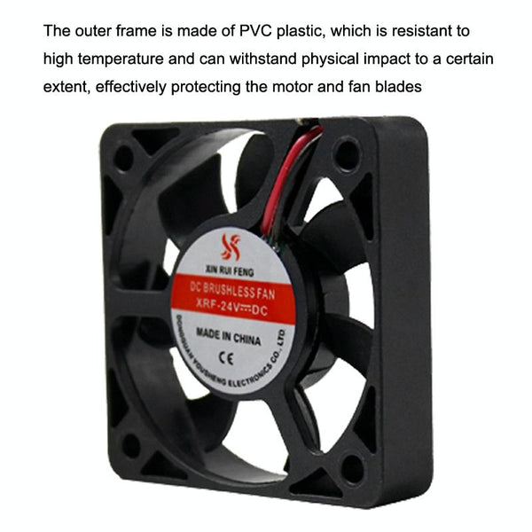 3pcs XIN RUI FENG 5V Ball Bearing 5cm Silent DC Cooling Fan