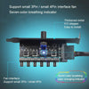PIC Bit Case Cooling Fan Control Switch PWM 6 Way Computer Fan Speed Controller(Big 4Pin)