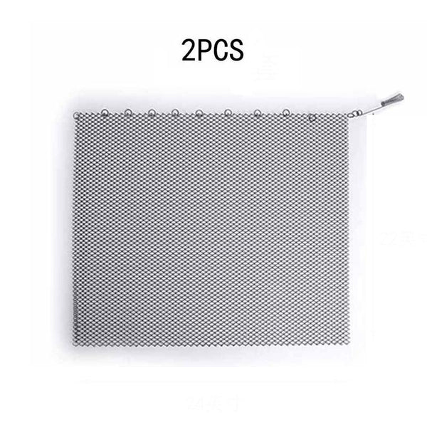 Fireplace Metal Mesh Screen Fireplace Screen To Prevent Sparks From Spilling Out 61x45.7cm