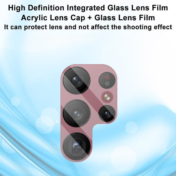 For Samsung Galaxy S23 Ultra 5G imak Integrated Rear Camera Lens Tempered Glass Film