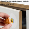 Hole-free Wardrobe Handles Drawer Glass Door Adhesive Household Round Handle, Spec: R