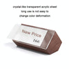 Walnut Pentagonal Jewelry Display Price Tag Board(70x32mm)