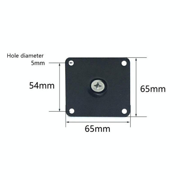 LH-OU050 Thickened Stainless Steel Furniture Support Legs, Height: 8cm(Rose Gold)