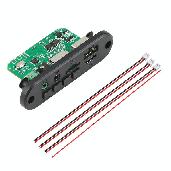 3.7V 3.5MM Microphone Bluetooth Audio Accessory With Recording Call(Black)