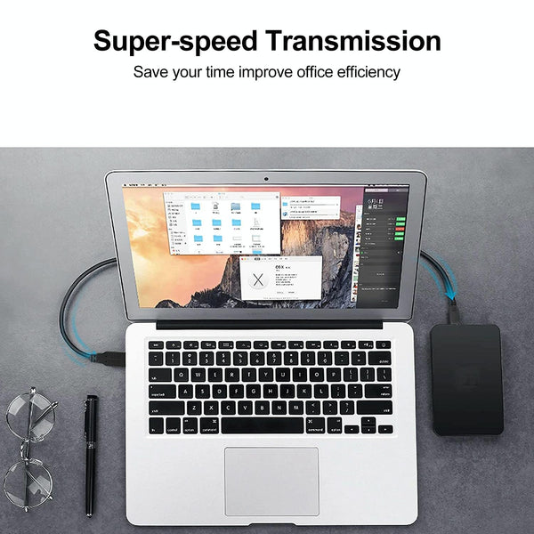 USB 2.0 AM to Mini 5pin USB Cable, Length: 1.5m(Black)