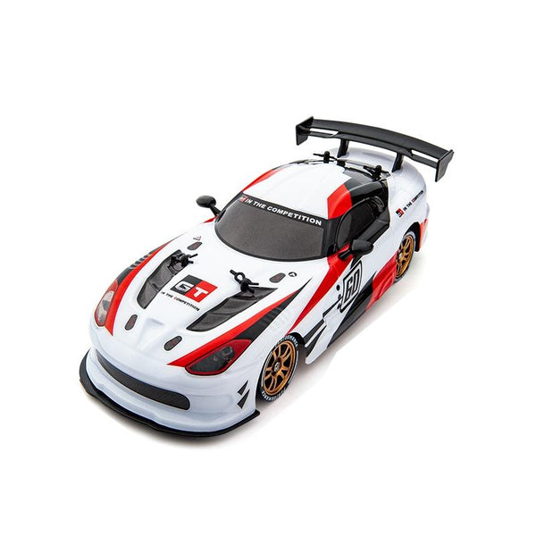 JJR/C Q116 Four-wheel Drive Dodge Remote Control Racing Car(White)