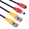 5m RG59 CCTV Cable BNC & Power Pre-made Black