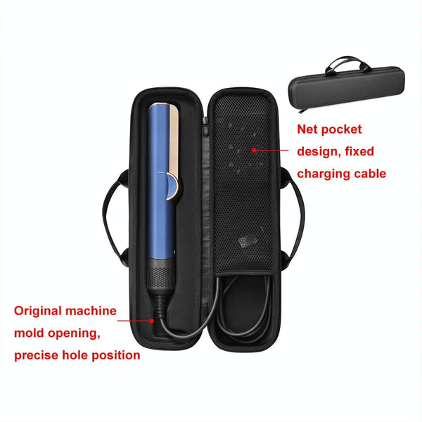 For Dyson Airstrait HT01 Wet And Dry Hair Dryer Straightener Anti-Fall Storage Bag(Black)