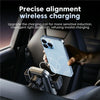 X12 Car Air Vent Touch Sensing Wireless Phone Charger Holder(Silver)