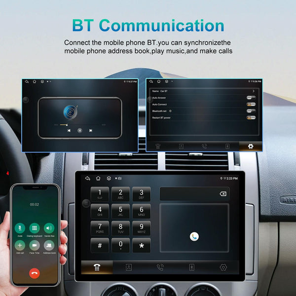 13.1 inch 4+64G Android Large Screen Navigator With Universal Map APK / Carplay / Reverse Car Image(Standard)