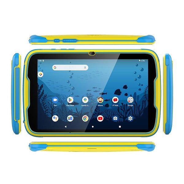 UNIWA  Boxchip Tab 8 WiFi Kid Tablet,  4GB+64GB, 8 inch Android 13 Allwinner A523 Octa Core CPU Support Google Play(Blue)
