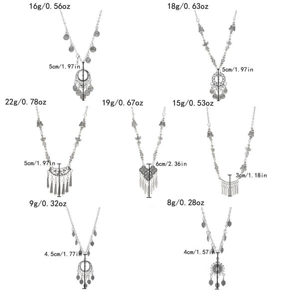 Ethnic Wind Headdress Necklace Photo Shoot Jewelry(H)