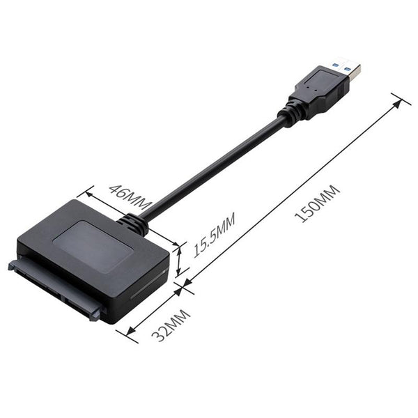 SATA To USB3.0 Easy Drive Cable 2.5 Inch SSD Solid State Drive Universal Connection Cable Converter Reader