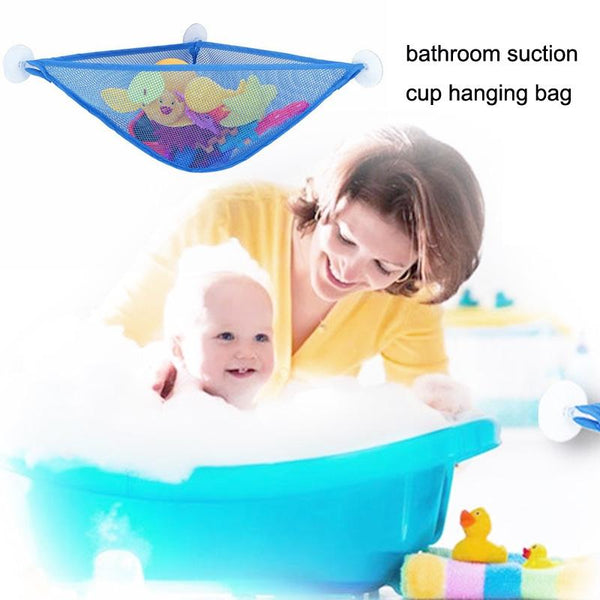 Home Bathroom Storage Bag Multifunctional Children Toy Storage Bag(Blue)
