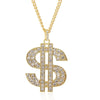 N2106-12 Dollars Exaggerated Hip Hop Style Necklace Collarbone Chains