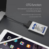 ORICO 20UTS-U3 USB 3.0 to SATA Hard Drive Adapter Cable Converter for 2.5 inch HDD / SSD, Support OTG Function(Black)