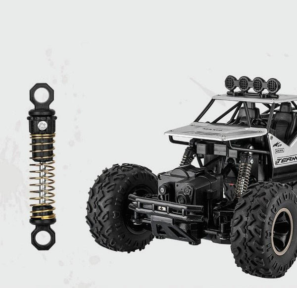 HD6141 1:16 Mountain-climbing Bigfoot Four-wheel Children Remote-controlled Off-road Vehicle Toy(Black)