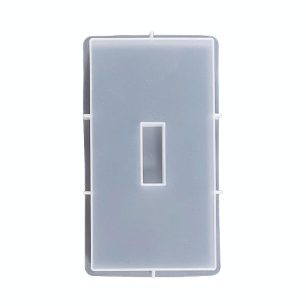 DIY Glue Double Heart-Shaped Hanging Photo Frame Display Stand Silicone Mold, Spec: Base