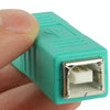 USB 2.0 BF to BF Adapter(Green)