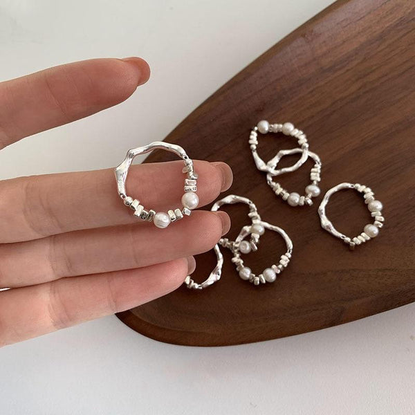 Happy Smiley Face Love Wear Combination Ring, Color: J3403