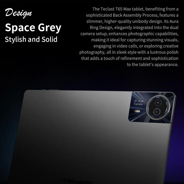 Teclast T65 Max Tablet PC 13 inch, 8GB+256GB,  Android 14 MediaTek Helio G99 Octa Core, 4G LTE Dual SIM