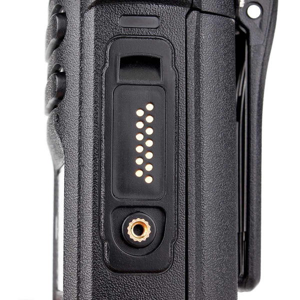RETEVIS HD1 136-174&400-480MHz&76-107.95MHz 3000CHS Dual Band DMR Digital Waterproof Two Way Radio Handheld Walkie Talkie, US Plug(Black)