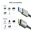 ENKAY USB 3.0 A to USB 3.0 Micro B 5Gbps Data Camera Hard Drive Cable, Length:1.5m