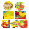 Outdoor Sandy Beach Table Toys Set for Kids(Tree and Square Table)