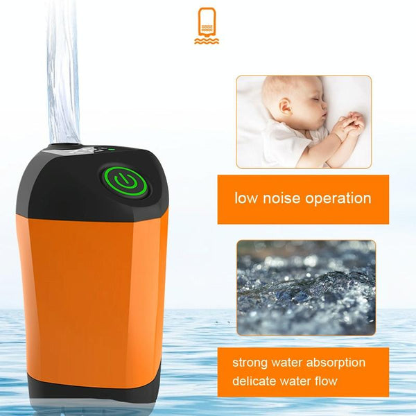 Outdoor Bath Artifact Field Dormitory Simple Electric Shower, Specification: Digital Display 7800mAh