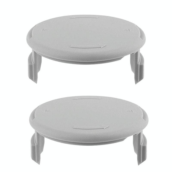 2PCS RY3-1 Mowing Line Cover Grass Head Valve Core For Ryobi One+AC14RL3A(Gray)