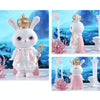 Piggy Banks God Rabbit Home Ornaments Gift Crafts, Size: Medium Pink