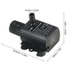 USB Power Supply Brushless Cold Water Circulating Fountain Water Pump, Model: QR50A