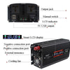3000W LCD Smart Home Car Inverter 12V To 220V Power Converter