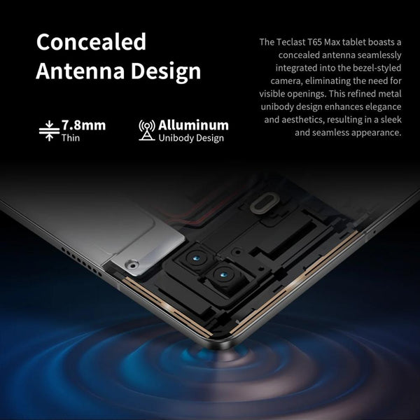 Teclast T65 Max Tablet PC 13 inch, 8GB+256GB,  Android 14 MediaTek Helio G99 Octa Core, 4G LTE Dual SIM