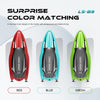 LSRC B9 2.4G Double Propeller Remote Control Boat Water Toy Racing Rowing(Green)