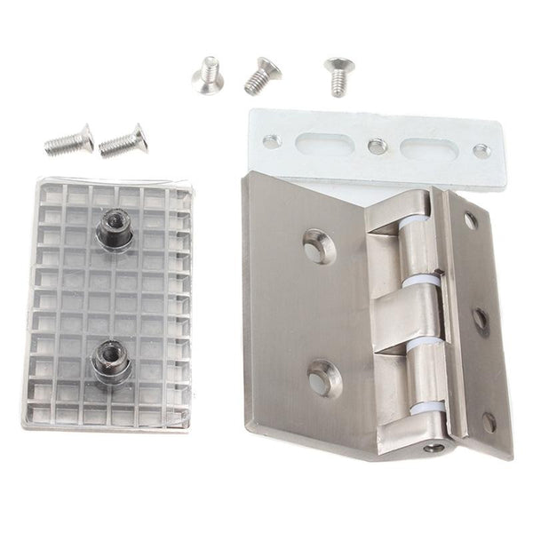 Glass Door Partition Hinge Furniture Housing Door Fittings, Model: Rust Stainless Steel
