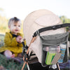 Baby Stroller Bag Mobile Phone Tissue Storage Bag, Size: 40x29cm(Gray)