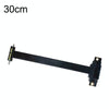 PCI-E 3.0 1X 90 Degrees Graphics Card / Wireless Network Card Extension Cable, Cable Length: 30cm