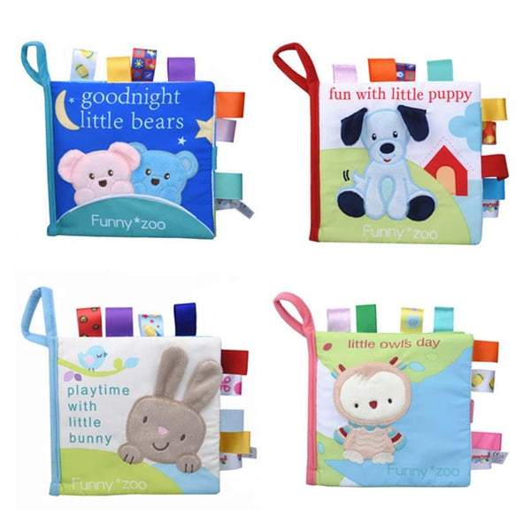 Soft Infant Crib Bed Stroller Toy Spiral Baby Toys For Newborns Car Seat Educational Rattle Baby Towel Education Toys(white lamb)