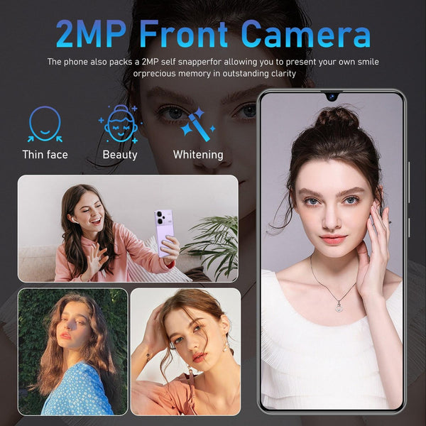 Note13 Pro+ / RF7, 2GB+16GB, 6.49 inch Face Identification Android 5.0 MTK6582 Quad Core, Network: 3G, Dual SIM(Black)