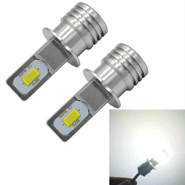 2 PCS H3 72W 1000LM 6000-6500K Super Bright Car Fog Light LED Bulbs, DC 12-24V(White Light)