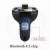 BT23 Wireless Car FM Transmitter QC 3.0 Quick Charge, Support USBx2 / Hands-free Calling(Black)