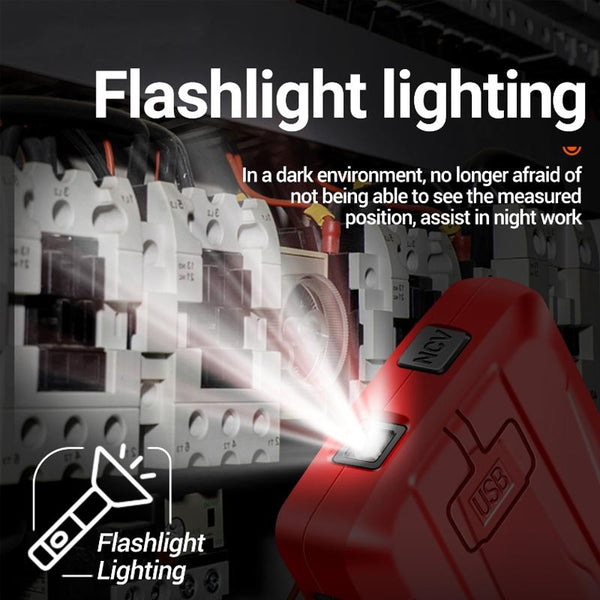 ANENG 683 Smart Touch Screen Automatic Range Rechargeable Multimeter(Black)