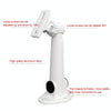 Adjustable CCTV Camera Wall Mount Bracket, ABS Plastic, White