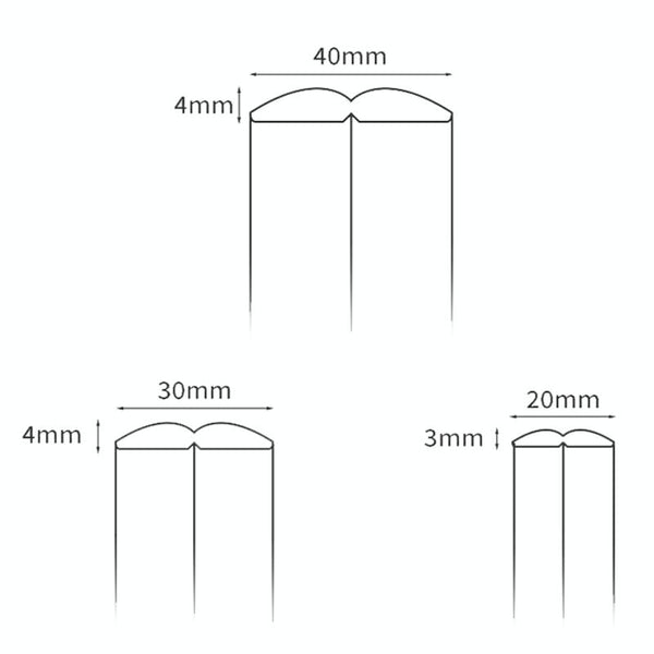 PVC Household Transparent Anti-collision Strip Furniture Soft Edge Protector, Specification: 2 cm x 2 m