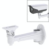 Adjustable CCTV Camera Wall Mount Bracket, ABS Plastic, White