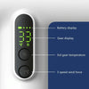 Wireless Rechargeable Hair Dryer with 3 Levels Wind Speed/ Temperature Adjustable(White)
