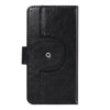 4.3-4.8 Inch Universal Crazy Horse Texture 360 Degree Rotating Carry Case with Holder & Card Slots for iPhone 6 & 6S / Galaxy S4 / S3 / i9500 / i9300(Black)