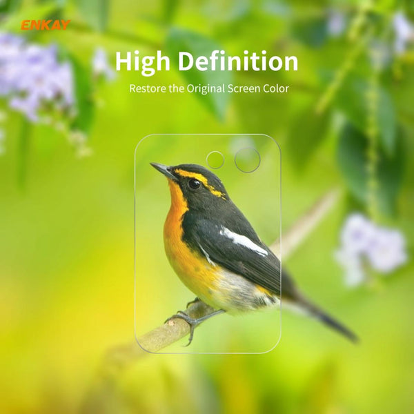 For Samsung Galaxy S20 Ultra Hat-Prince ENKAY 0.2mm 9H 2.15D Round Edge Rear Camera Lens Tempered Glass Film