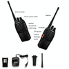 Baofeng BF-C1 1-50km Outdoor Car Radio Handheld Walkie-talkie, Plug Specifications:UK Plug